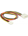 Delock kabel zasilający MOLEX (M) -> FDD 4 PIN, 40cm - nr 12