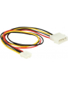 Delock kabel zasilający MOLEX (M) -> FDD 4 PIN, 40cm - nr 13
