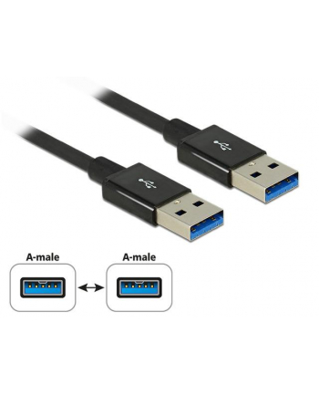 Delock Kabel SuperSpeed USB 10 Gbps (USB 3.1 Gen 2) USB Type-C, AM-AM, 0.5m