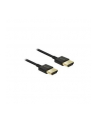 Delock Kabel High Speed HDMI with Ethernet HDMI AM > HDMI AM 3D 4K 0.5m Slim - nr 3