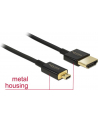 Delock Kabel High Speed HDMI with Ethernet HDMI AM > HDMI AM 3D 4K 0.25m Slim - nr 5