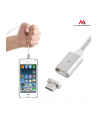 Maclean MCE160 Kabel micro USB magnetyczny silver Quick & Fast Charge - nr 5