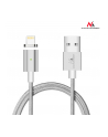 Maclean MCE161 Kabel lightning USB magnetyczny silver Quick & Fast Charge silver - nr 11