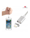 Maclean MCE161 Kabel lightning USB magnetyczny silver Quick & Fast Charge silver - nr 5