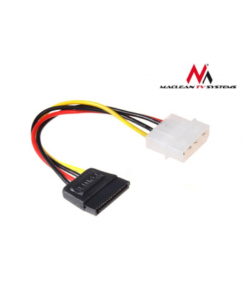 Maclean MCTV-633 Kabel adapter zasilania Molex SATA 15cm
