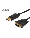 SAVIO CL-106 Cable displayPort to DVI 1,8m - nr 1