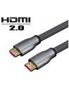 Unitek Kabel LUX HDMI v.2.0 M/M 2.0m, w oplocie, Y-C138RGY - nr 3