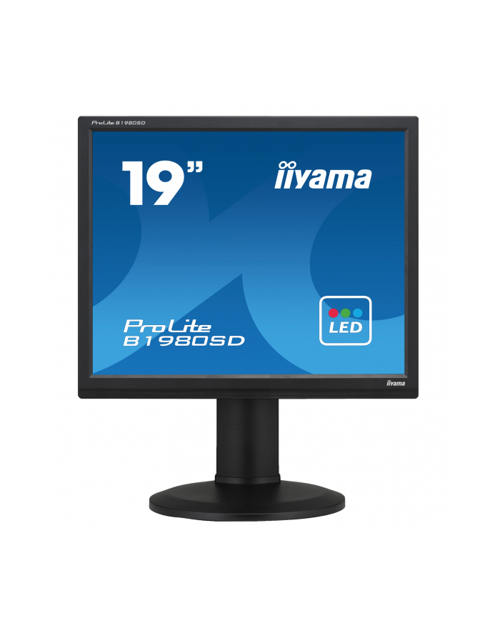 Monitor Iiyama B1980SD-B1 A 19inch, TN, SXGA, DVI, głośniki główny