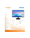 Monitor Philips 273V7QJAB/00, 27inch, IPS, Full HD, HDMI, DP, D-Sub, Głośniki - nr 10