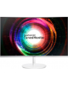 Monitor Samsung LC32H711QEUXEN, 31,5'', WQHD, VA, Curved, biały, Q-Dot, FreeSync - nr 82