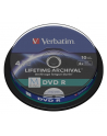 Verbatim M-DISC DVD R [ Spindle 10 | 4.7GB | 4x | INKJET PRINTABLE ] - nr 11