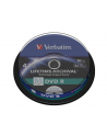Verbatim M-DISC DVD R [ Spindle 10 | 4.7GB | 4x | INKJET PRINTABLE ] - nr 7