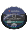 Verbatim M-DISC DVD R [ Spindle 10 | 4.7GB | 4x | INKJET PRINTABLE ] - nr 9