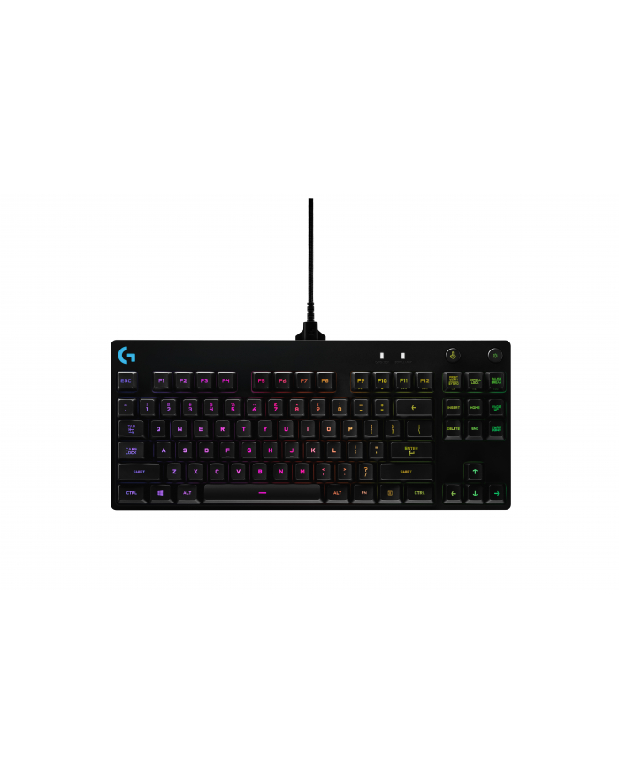 Logitech mechaniczna klawiatura gamingowa G Pro, USB, RGB - US główny