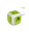 GreenBlue GB118 MagicCube poczwórne gniazdko prądowe, 2 wejścia usb 1,4m - nr 10