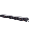 Intellinet Network Solutions Intellinet Listwa zasilająca rack 19'' 1U 250V/16A 8x Schuko 3m włącznik - nr 31