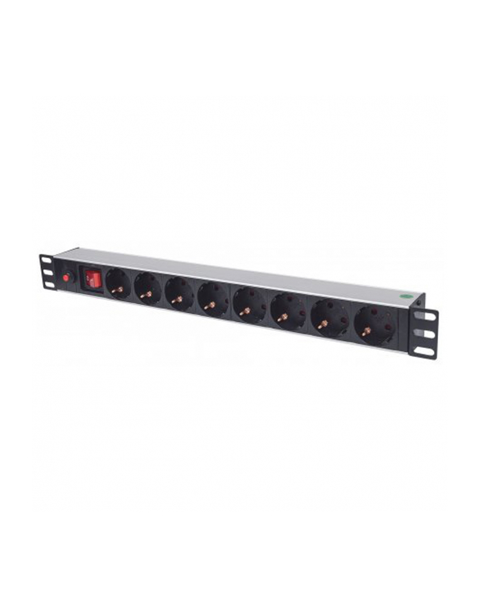 Intellinet Network Solutions Intellinet Listwa zasilająca rack 19'' 1U 250V/16A 8x Schuko 3m włącznik główny