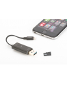 EDNET Kabel USB 3.1/Lightning z czytnikiem microSD ''Smart Memory'' dla iPhone®, iPad® - nr 20