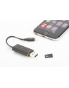 EDNET Kabel USB 3.1/Lightning z czytnikiem microSD ''Smart Memory'' dla iPhone®, iPad® - nr 3
