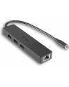iTec i-tec USB C Slim 3-port HUB Gigabit Ethernet USB 3.0 do RJ-45 3x USB 3.0 - nr 12