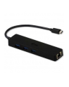 iTec i-tec USB C Slim 3-port HUB Gigabit Ethernet USB 3.0 do RJ-45 3x USB 3.0 - nr 19