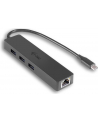 iTec i-tec USB C Slim 3-port HUB Gigabit Ethernet USB 3.0 do RJ-45 3x USB 3.0 - nr 22