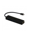 iTec i-tec USB C Slim 3-port HUB Gigabit Ethernet USB 3.0 do RJ-45 3x USB 3.0 - nr 23
