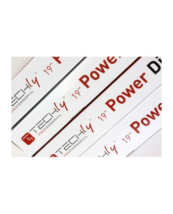 Techly Pro Techly Listwa zasilająca rack 19'' 1U do UPS 250V/16A 12x gniazdo C13 wtyk C20