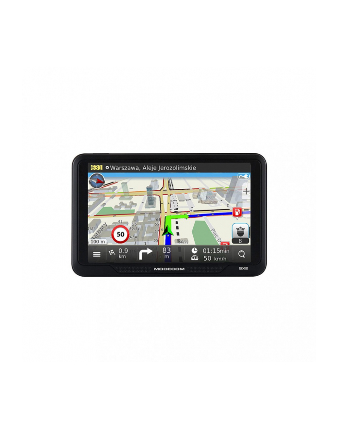 MODECOM Nawigacja Samochodowa GPS FreeWAY SX2 + MapFactor Mapy Europy główny