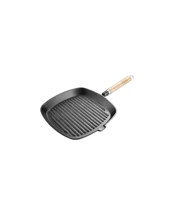 Patelnia żeliwna grillowa Lamart LT1063 | 24 cm nr 2