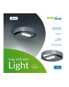 GreenBlue GB130 Solarna lampa ścienna okrągła LED 3W - nr 14
