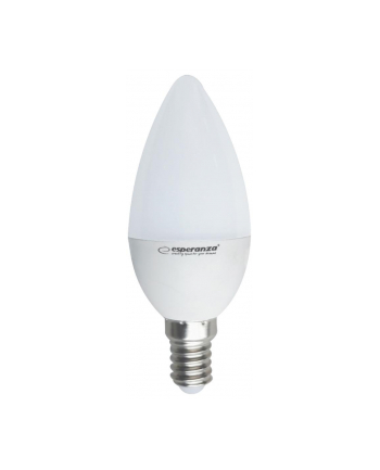 Esperanza ELL146 LED BULB-E14/6W/lm580/3000h/CRI 80/37x100mm/kąt świecenia270