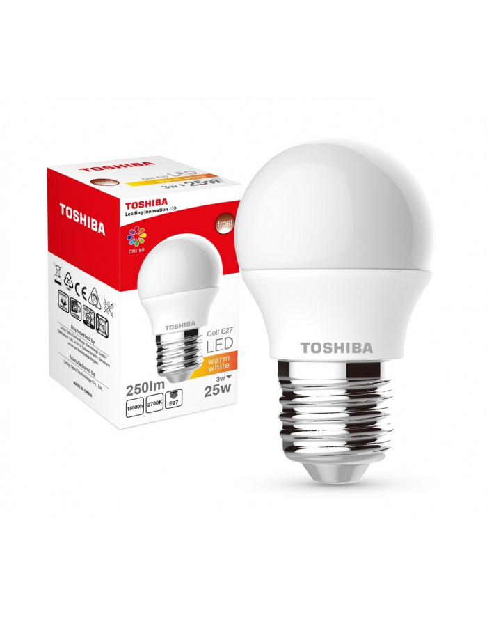 Żarówka LED TOSHIBA Candle | 25W 2700K 80Ra ND E14 główny