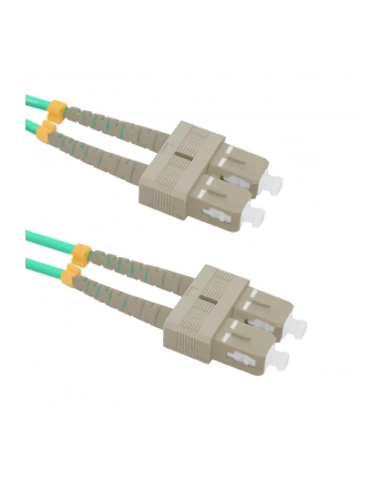 Qoltec Optic Patchcord SC/UPC - SC/UPC MM 50/125 OM4 10m