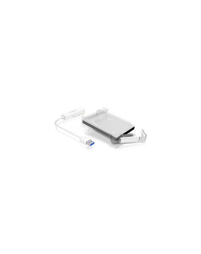 RaidSonic Icy Box Adapter do 2.5'' HDD SSD z kablem USB 3.0, Biały główny