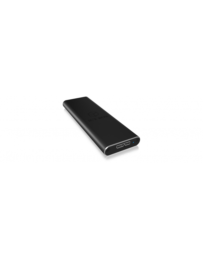 RaidSonic Icy Box obudowa zewnętrzna na dysk M.2 SATA SSD, USB 3.0, Czarna główny