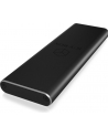 RaidSonic Icy Box obudowa zewnętrzna na dysk M.2 SATA SSD, USB 3.0, Czarna - nr 35