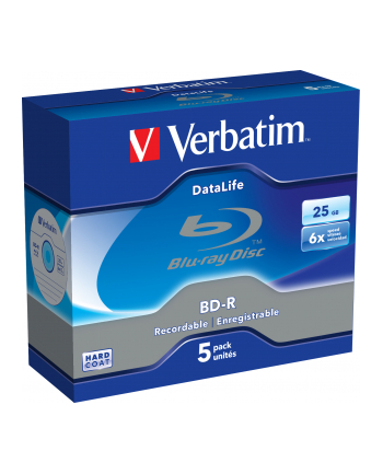 BluRay BD-R SINGLE LAYER DATALIFE Verbatim [ Jewel Case 5 | 25GB | 6x nr 1