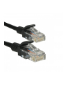 4World patchcord RJ45, osłonka zalewana, kat. 5e UTP, 15m, czarny - nr 5