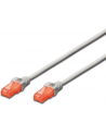 Kabel Digitus patch cord UTP, CAT.6, szary, 0,5m, 15 LGW LSOH - nr 10