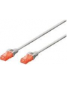 Kabel Digitus patch cord UTP, CAT.6, szary, 0,5m, 15 LGW LSOH - nr 16
