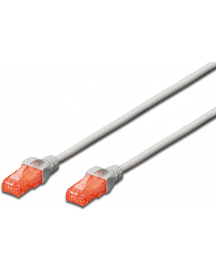 Kabel Digitus patch cord UTP, CAT.6, szary, 20m, 15 LGW LSOH główny