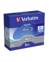 BluRay BD-R SINGLE LAYER DATALIFE Verbatim [ Jewel Case 5 | 25GB | 6x - nr 20