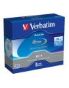 BluRay BD-R SINGLE LAYER DATALIFE Verbatim [ Jewel Case 5 | 25GB | 6x - nr 34