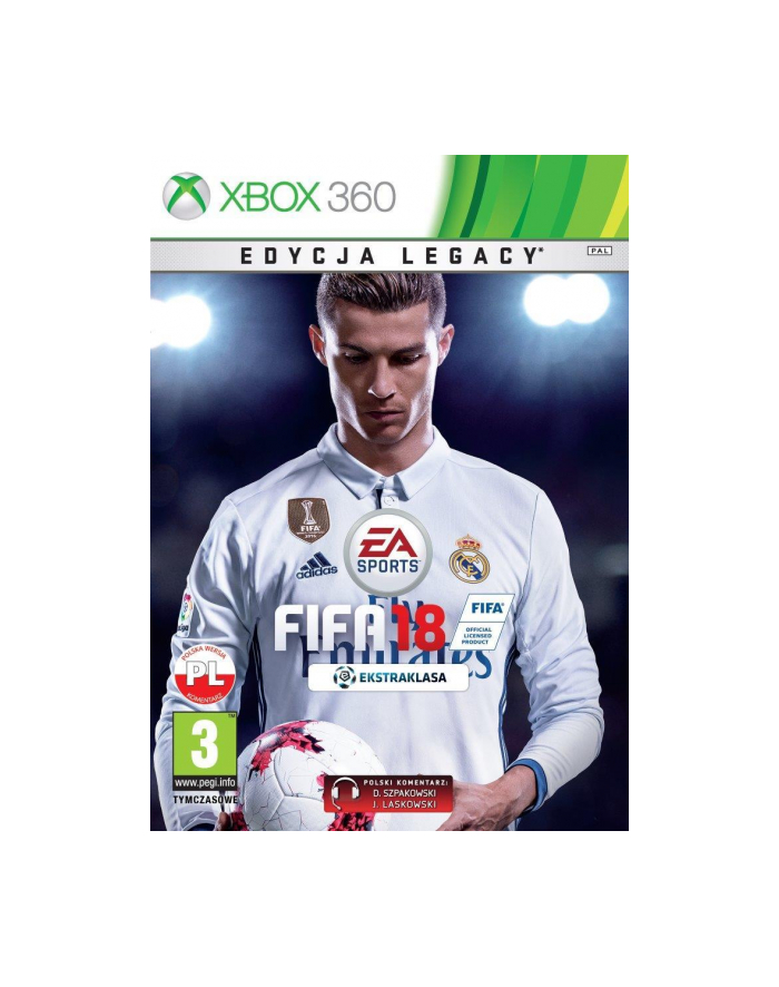 Electronic Arts Gra FIFA 18 Legacy (XBOX 360) główny