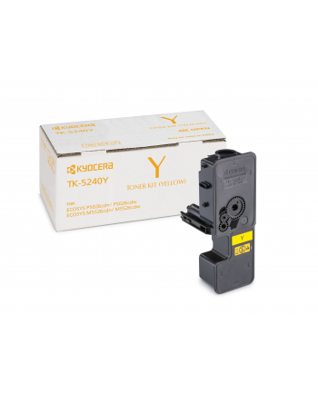 Toner Kyocera TK-5240Y | 3000 str A4 | Yellow | ECOSYS M5526cdn / M5526cdw nr 2