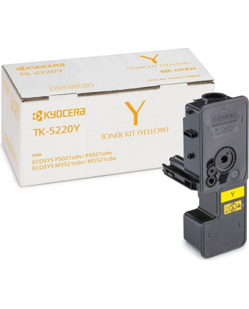 Toner Kyocera TK-5220Y | 1200 str A4 | Yellow | ECOSYS M5521cdn / M5521cdw