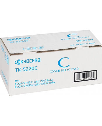 Toner Kyocera TK-5220C | 1200 str A4 | Cyan | ECOSYS M5521cdn / M5521cdw