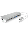 Icy Box Stacja Dokująca USB Type-C dla laptopów, 2xUSB 3.0, 1xRJ45, 1xUSB Type-C - nr 13