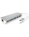 Icy Box Stacja Dokująca USB Type-C dla laptopów, 2xUSB 3.0, 1xRJ45, 1xUSB Type-C - nr 26